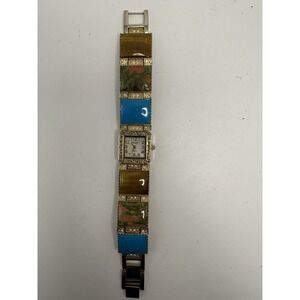 Nature Vintage Gemstone Ladies MOP Watch New Battery 22MM 7.75" D70